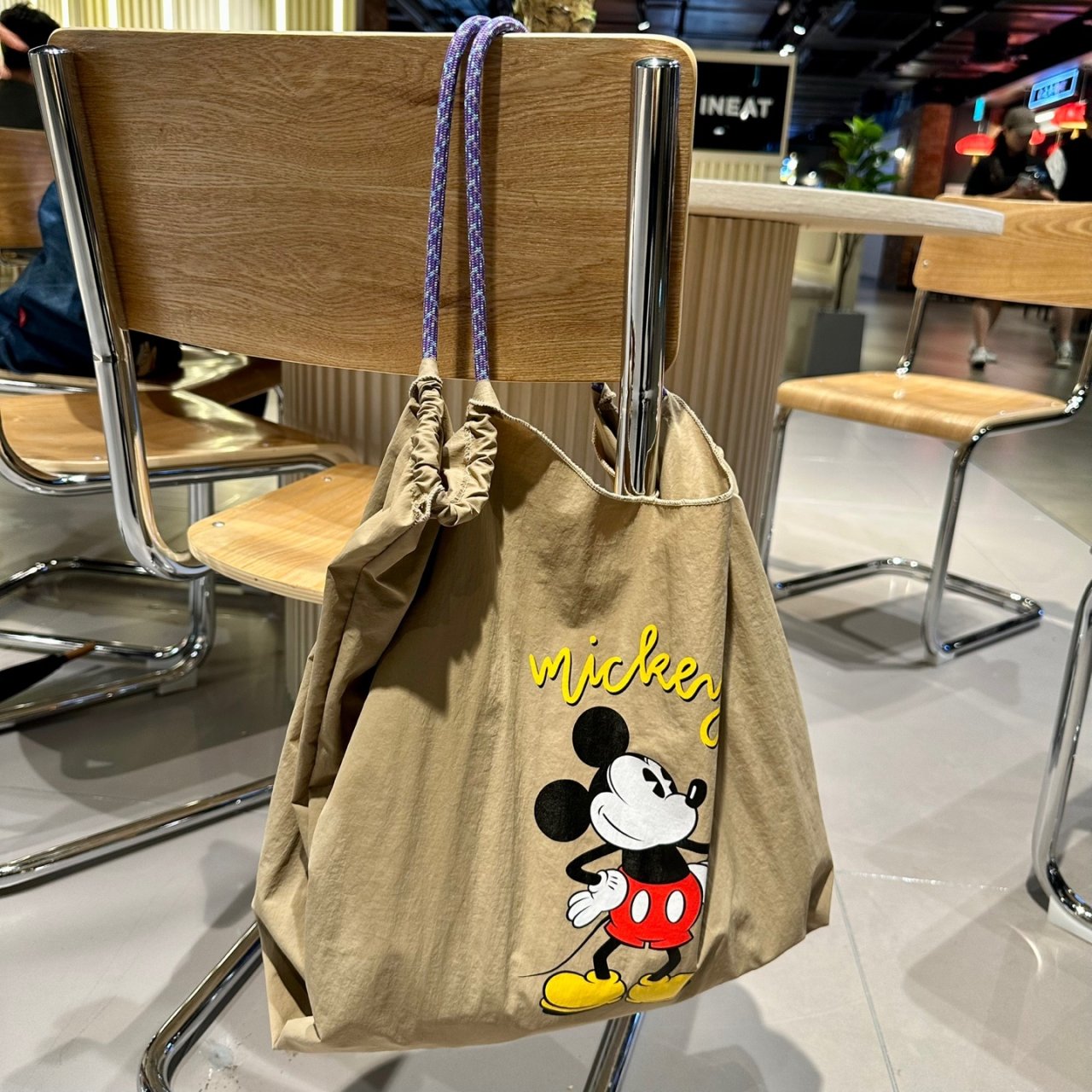 Mickey Light daily Bags- Disney official rope shoulder Bags-