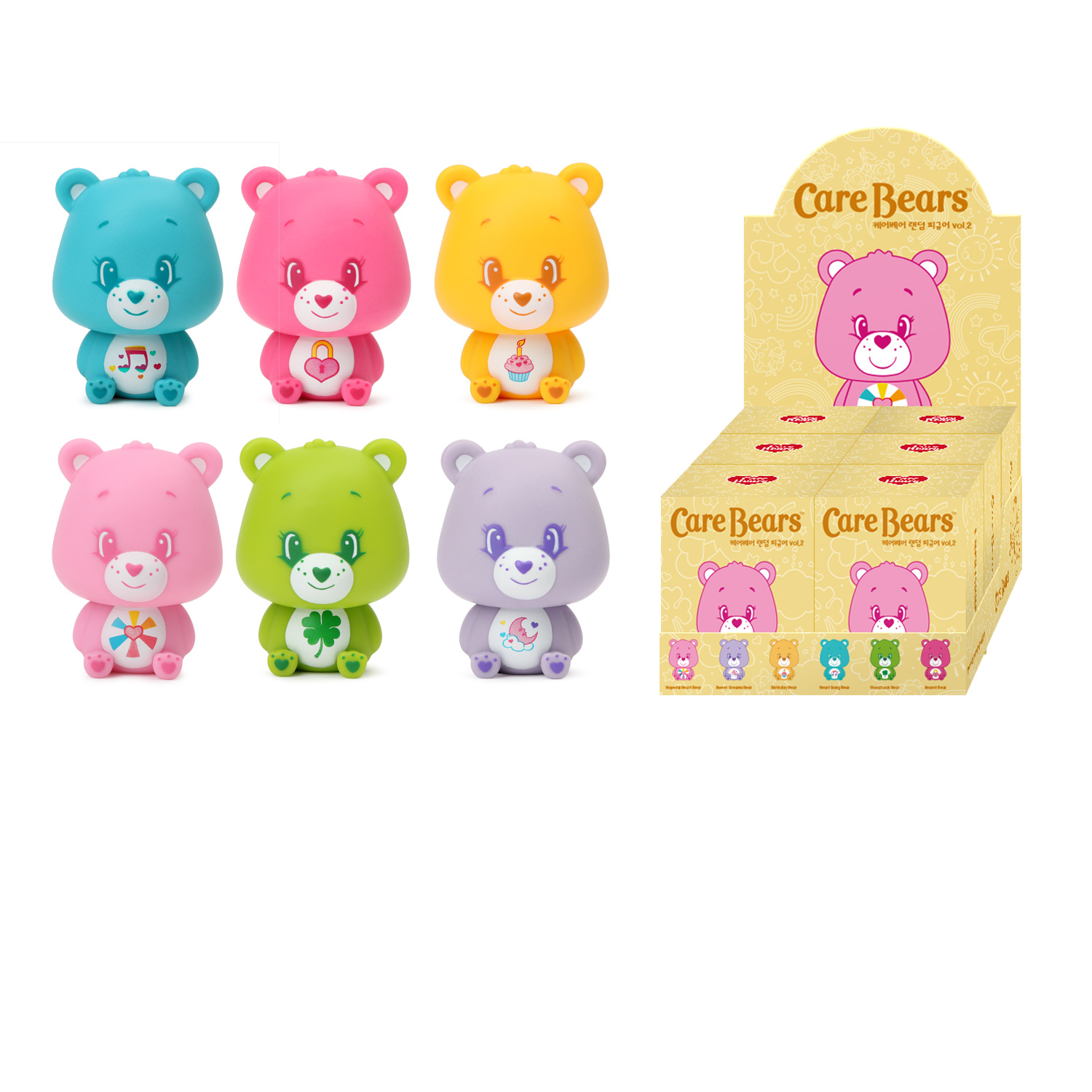 Care Bears Mini Collectible Figure Set – Ver. 2