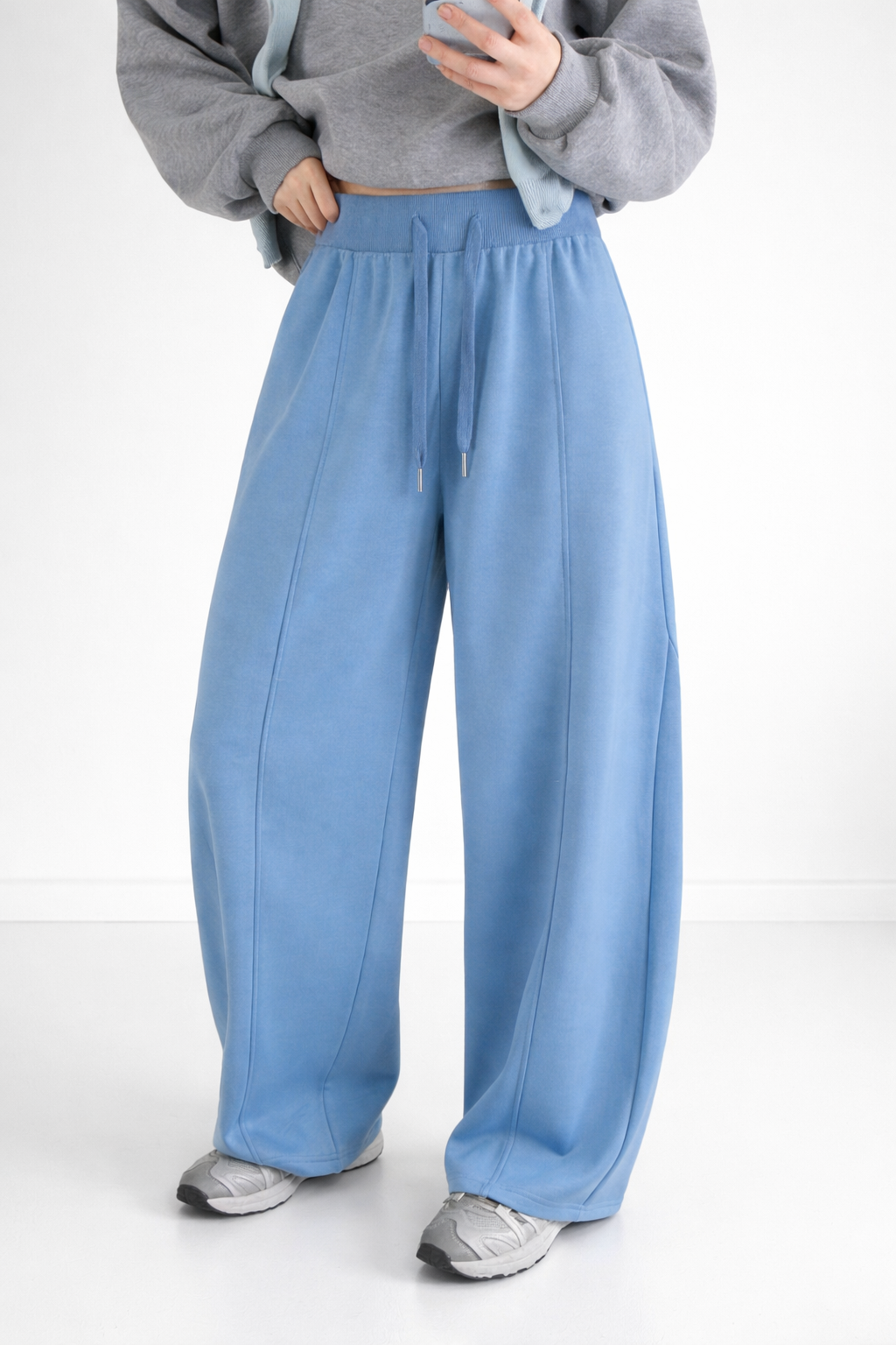 Soft Curve Wide Barrel Pants - Luckyplanetusa