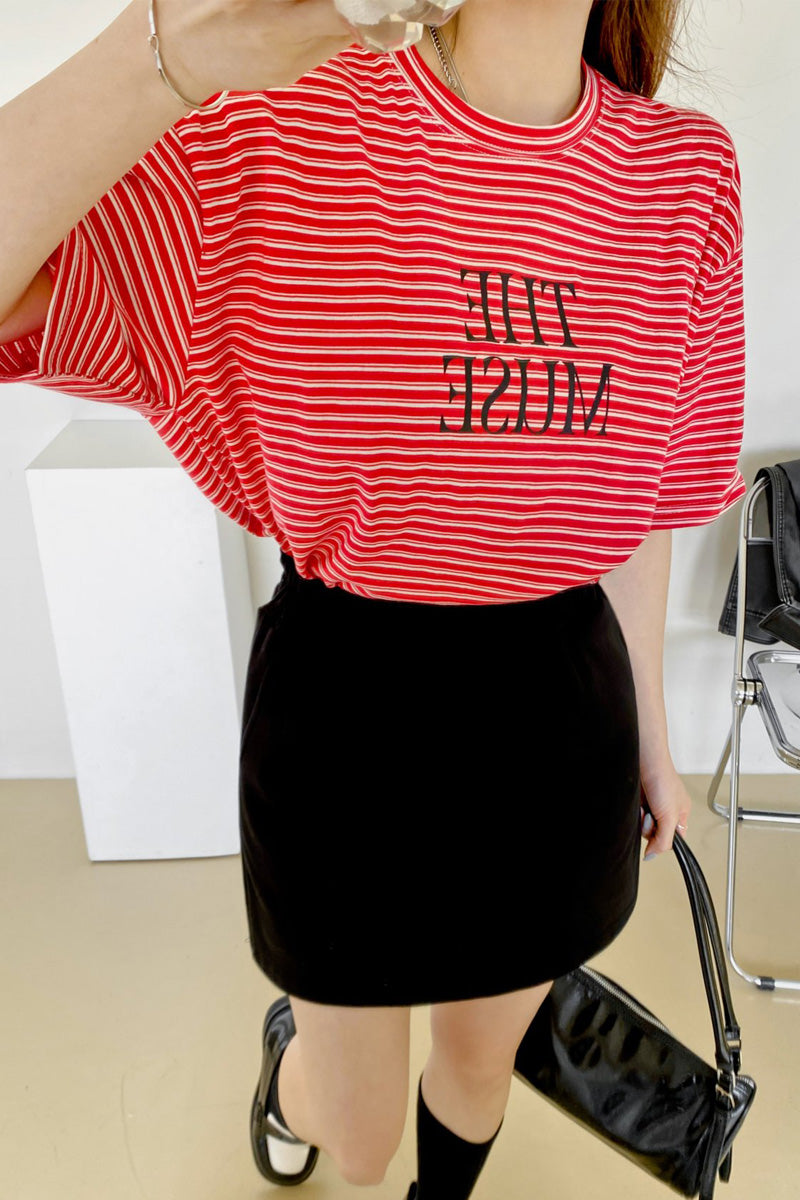 Muse Everyday Cotton Stripe Top