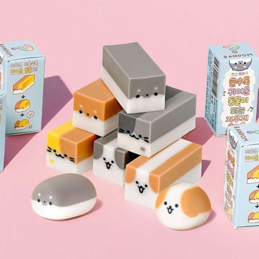 Magic Transform Animal Eraser – Cute Blind Box Puzzle Eraser - Luckyplanetusa