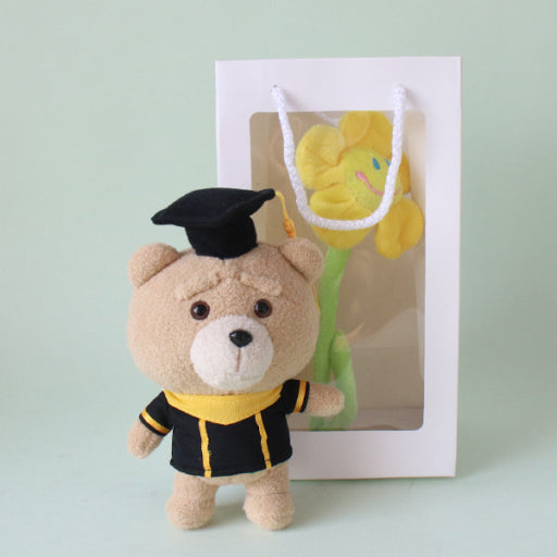 Sanrio Graduation Cap Plush Celebrate Gift Toy - Official