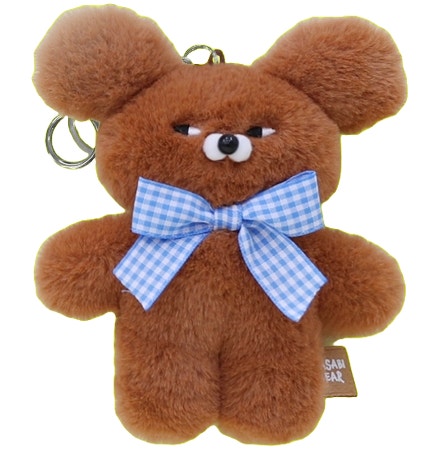 WASABI BEAR Plush Keychain- Official