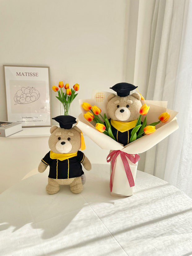 Sanrio Graduation Cap Plush Celebrate Gift Toy - Official - Luckyplanetusa
