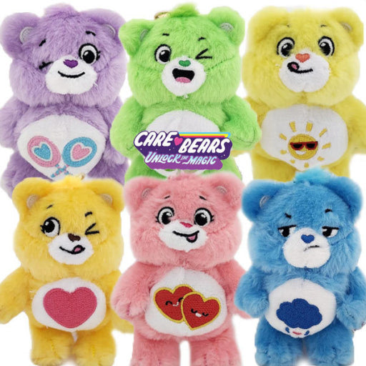 Care Bears: Unlock the Magic – 12cm Plush Keychains