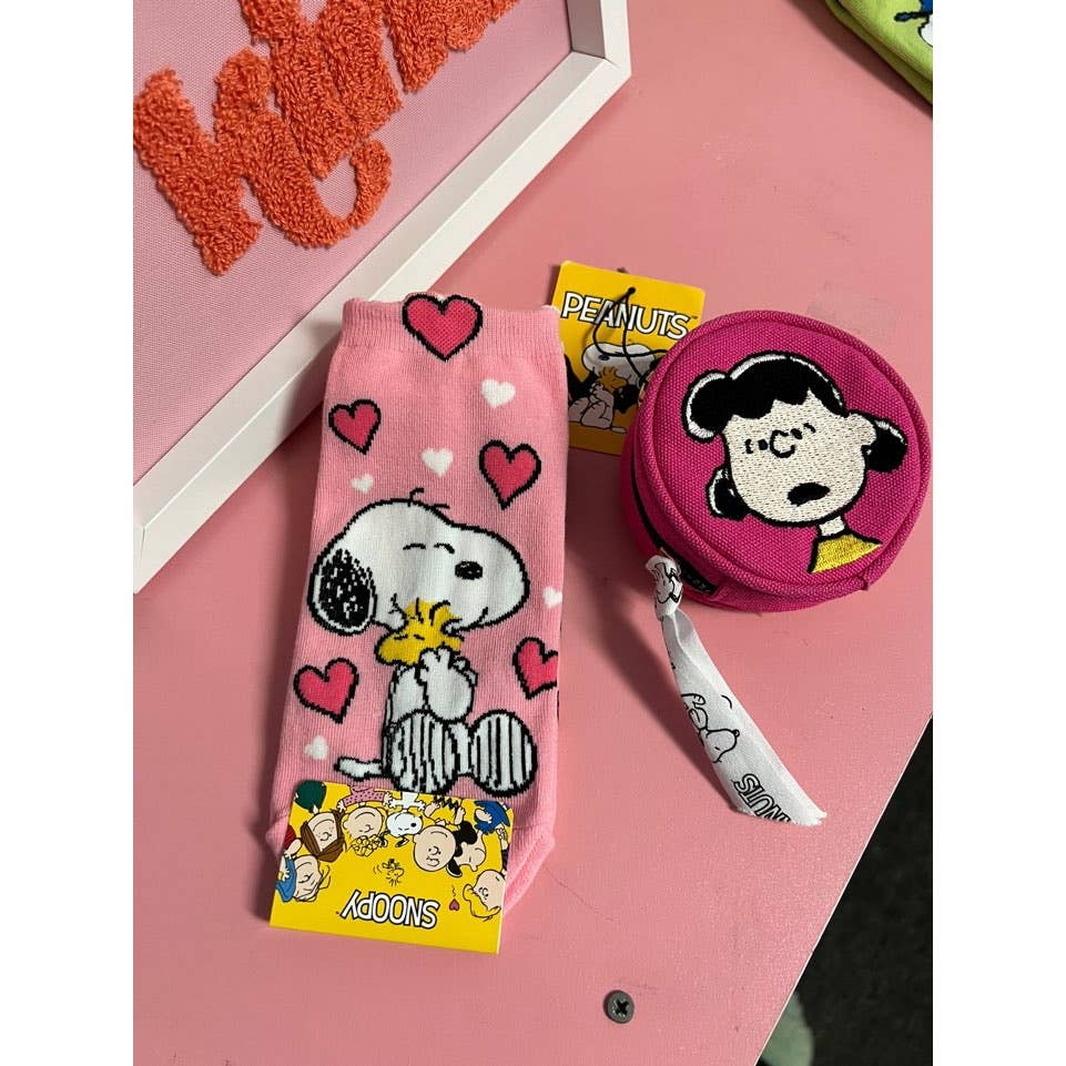 Peeanuts Snoopy Charlie Brown ankle Socks/ Cotton Ultra Soft women Socks