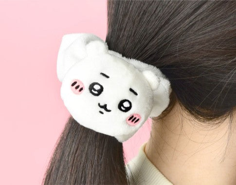 Chiikawa Embroidered Plush Hair Scrunchie - Luckyplanetusa