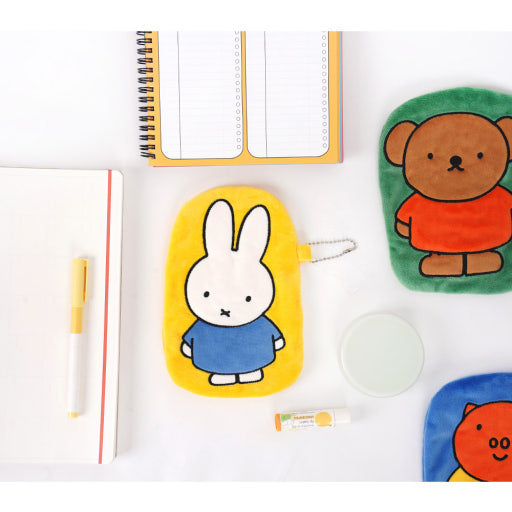 Miffy Cute Plush Pouch Keychain – Kawaii Mini Organizer Bag - Luckyplanetusa