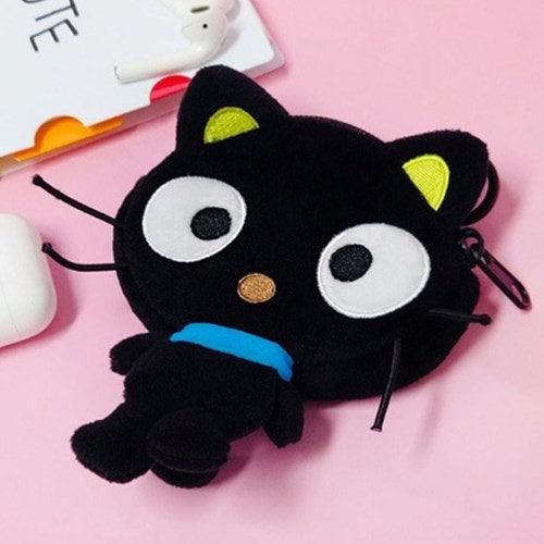 Sanrio Chococat Flat Plush Pouch Key Chain -13cm