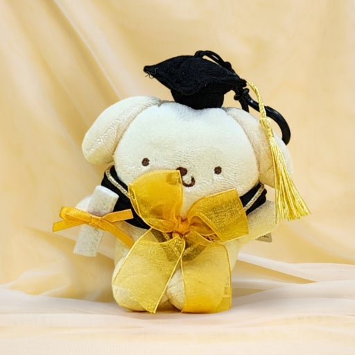 Sanrio Graduation Cap Plush Celebrate Gift Toy - Official