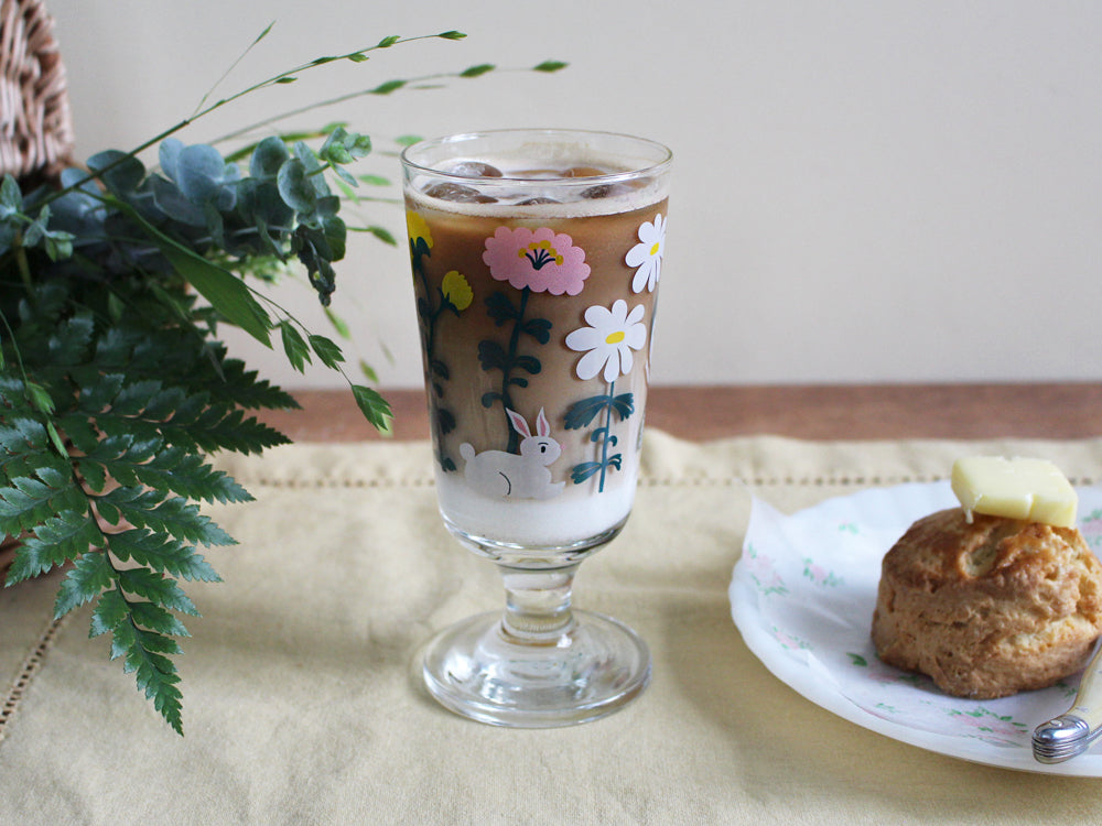 Vintage Glass cup Large - Luckyplanetusa