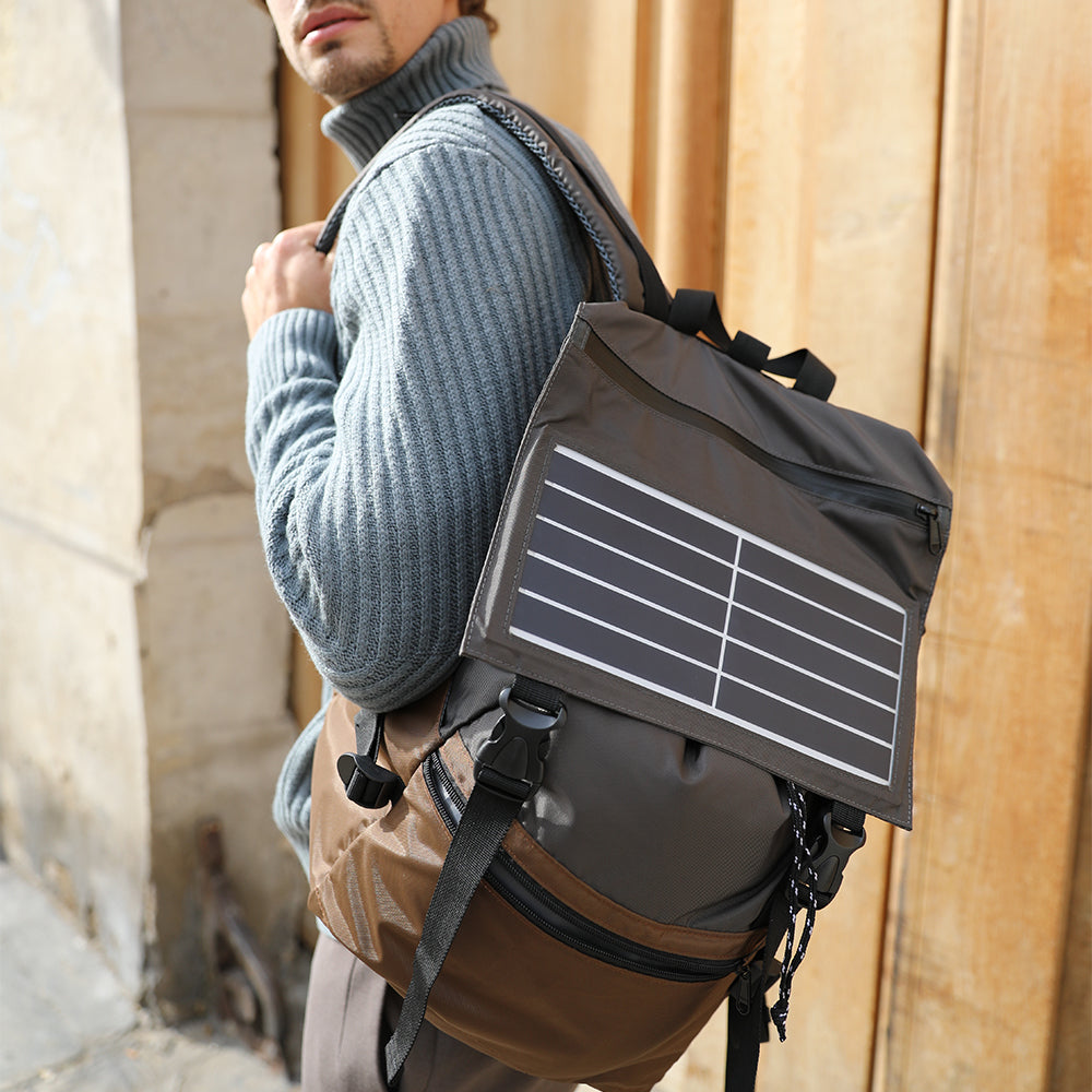 [Lucky Planet] Beta Solar Powered USB charging Backpack - Luckyplanetusa