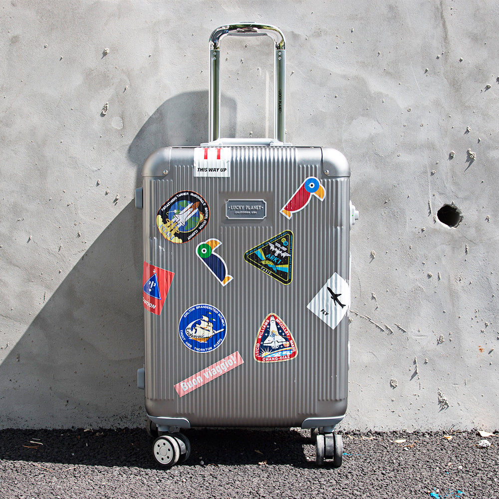 [Lucky Planet] Removable Luggage Reform Stickers - Memphis 12PCS - Luckyplanetusa