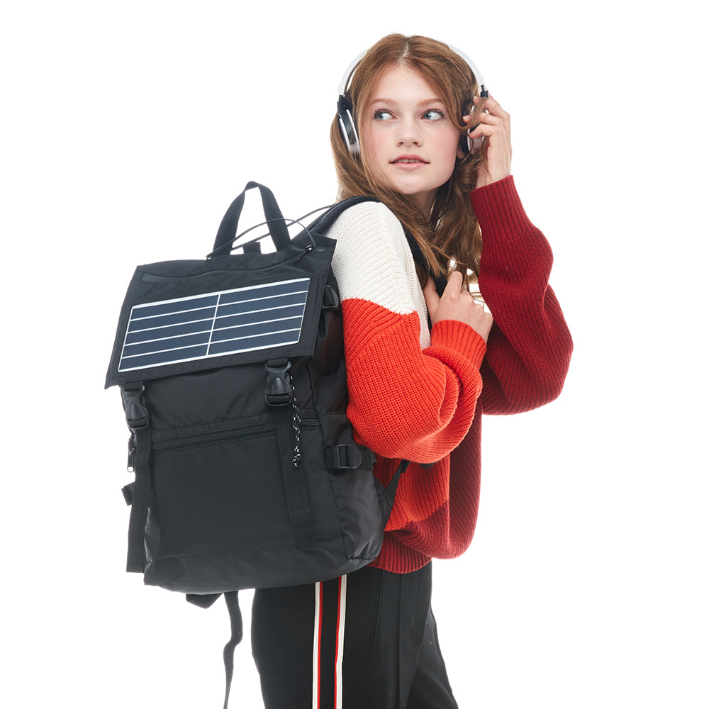 [Lucky Planet] Beta Solar Powered USB charging Backpack - Luckyplanetusa