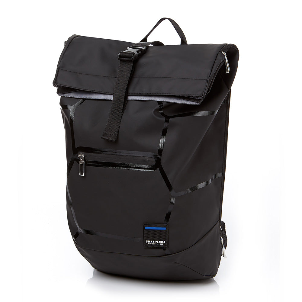 [Lucky Planet] Jee Seamless Waterproof Backpack Dry Bag - Black - Luckyplanetusa