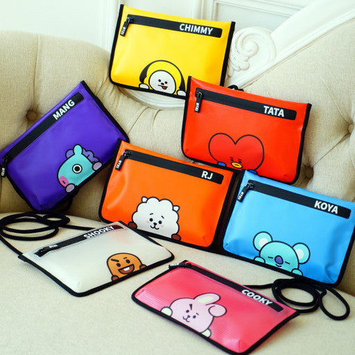 BT21 Cross Bag - Waterproof - Luckyplanetusa