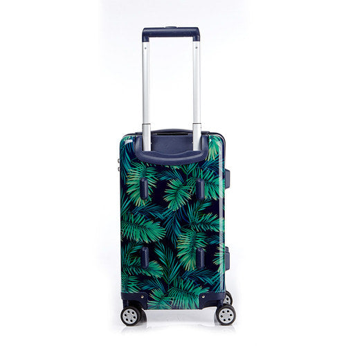 [Lucky Planet]  Leaf Pattern  Hard Case PC Luggage/ suitcase Set - 21+26+30 inch Full set - Luckyplanetusa