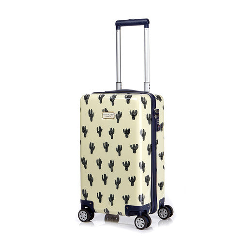 [Lucky Planet] Cactus 21-inch Hard Case Luggage - Luckyplanetusa
