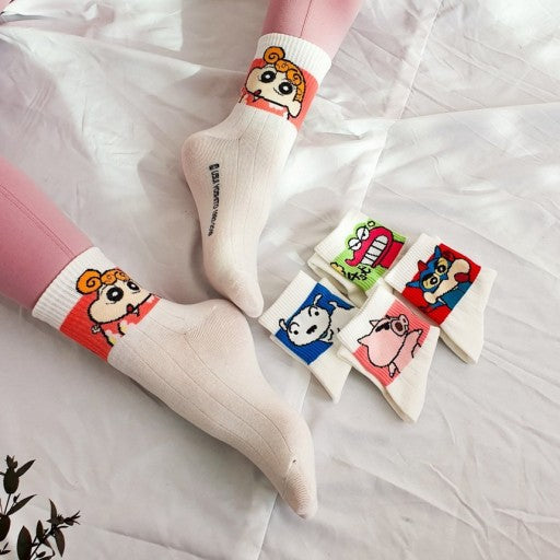 Crayon Shin Chan Daily Cotton Socks