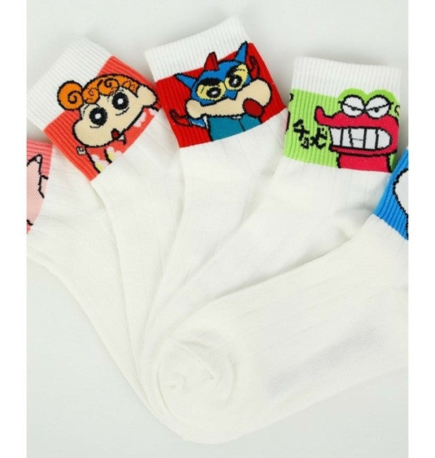 Crayon Shin Chan Daily Cotton Socks