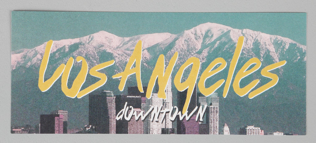 [Lucky Planet] Vintage Luggage Reform Stickers 3PCS- Los Angeles City - Luckyplanetusa