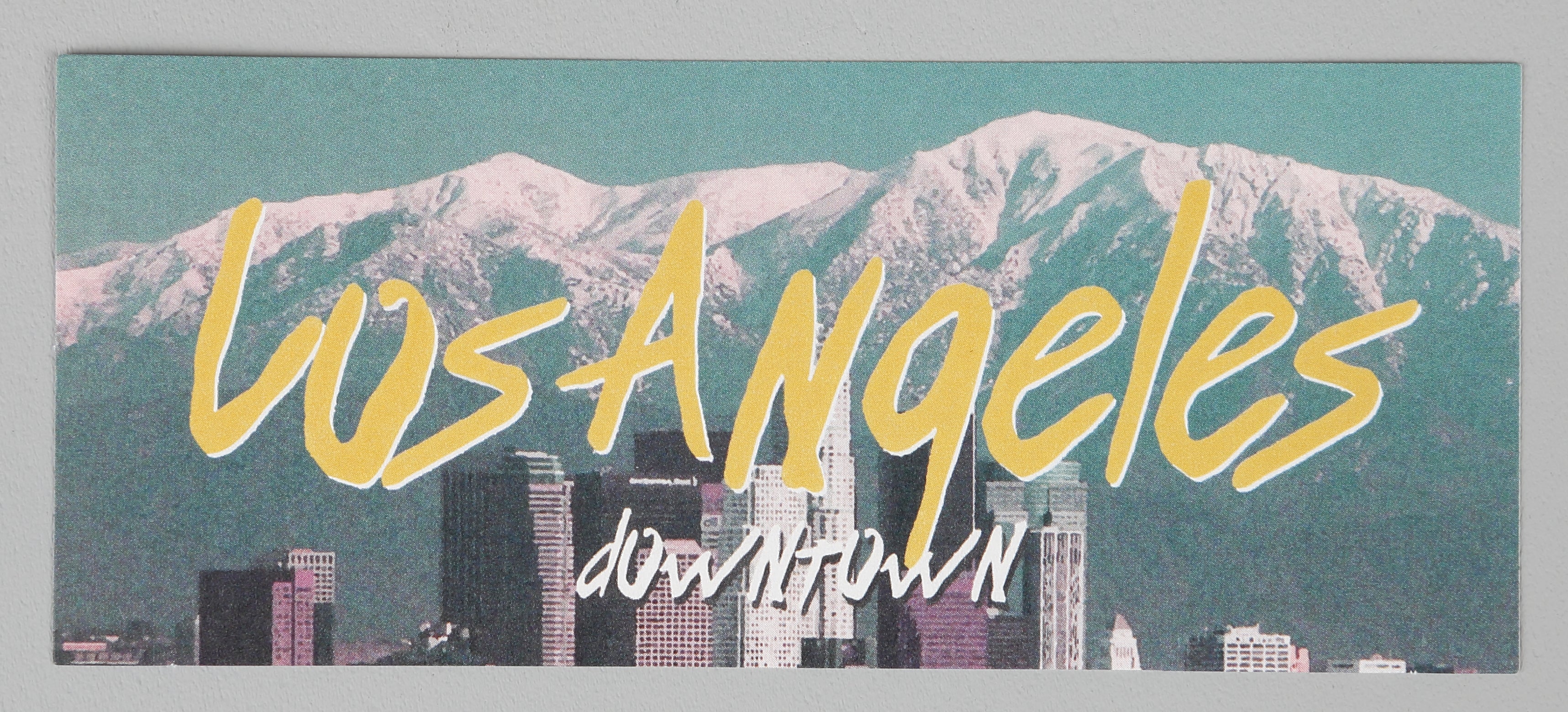 [Lucky Planet] Vintage Luggage Reform Stickers 3PCS- Los Angeles City - Luckyplanetusa