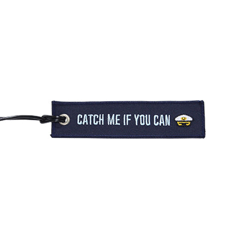 [Lucky Planet] Embroidered  Luggage Name Tags - Catch Me If You can - Luckyplanetusa