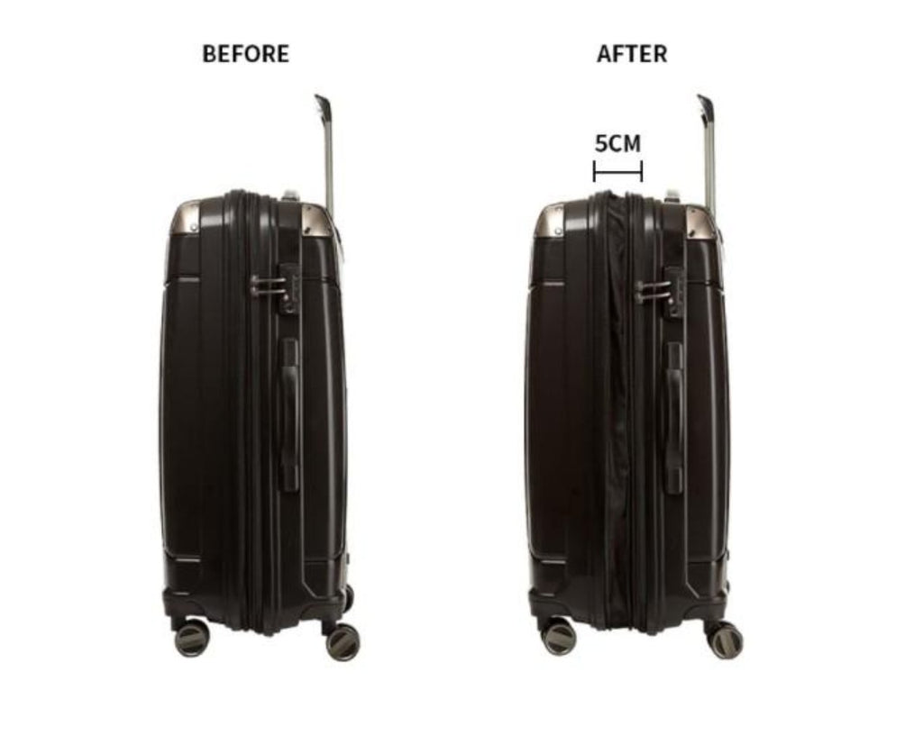 [Lucky Planet]  Frieden Red 24-inch Hard Case Luggage - Luckyplanetusa