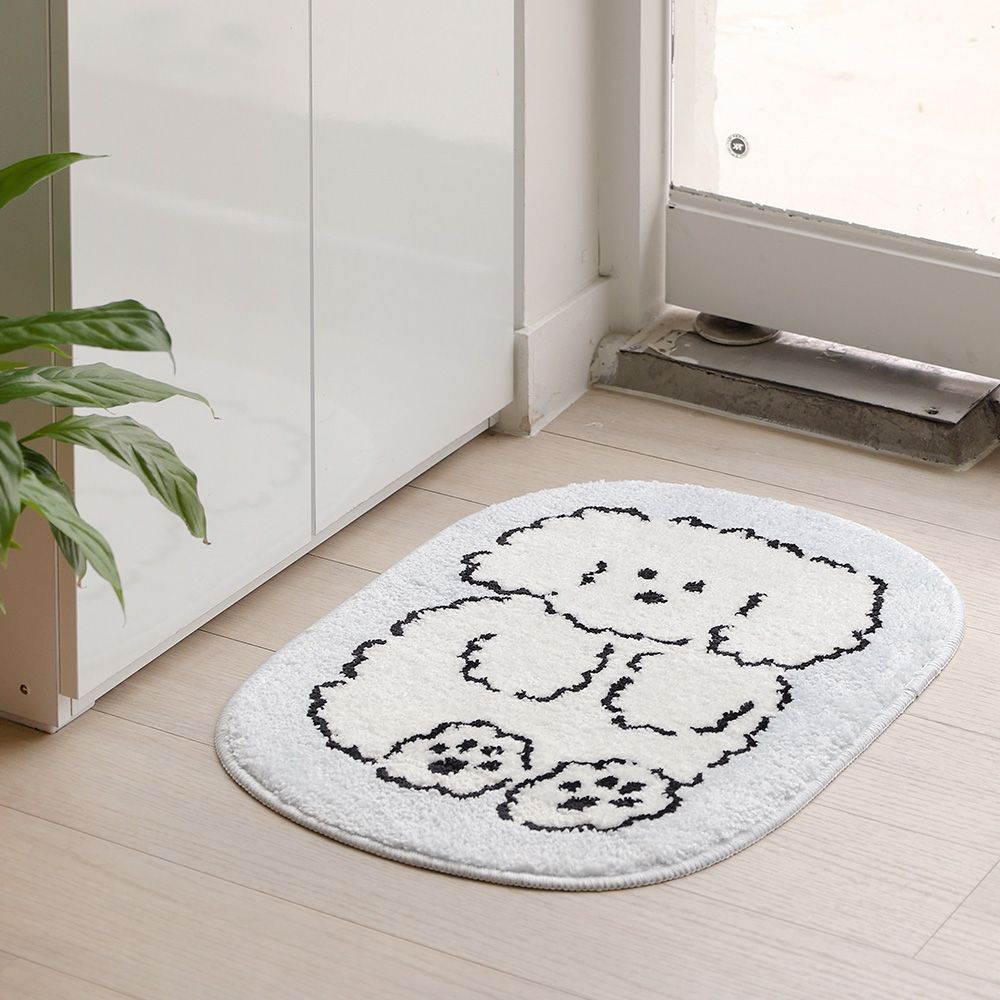 Cozy Cloudy shape Foot floor Mat- Fast Dry