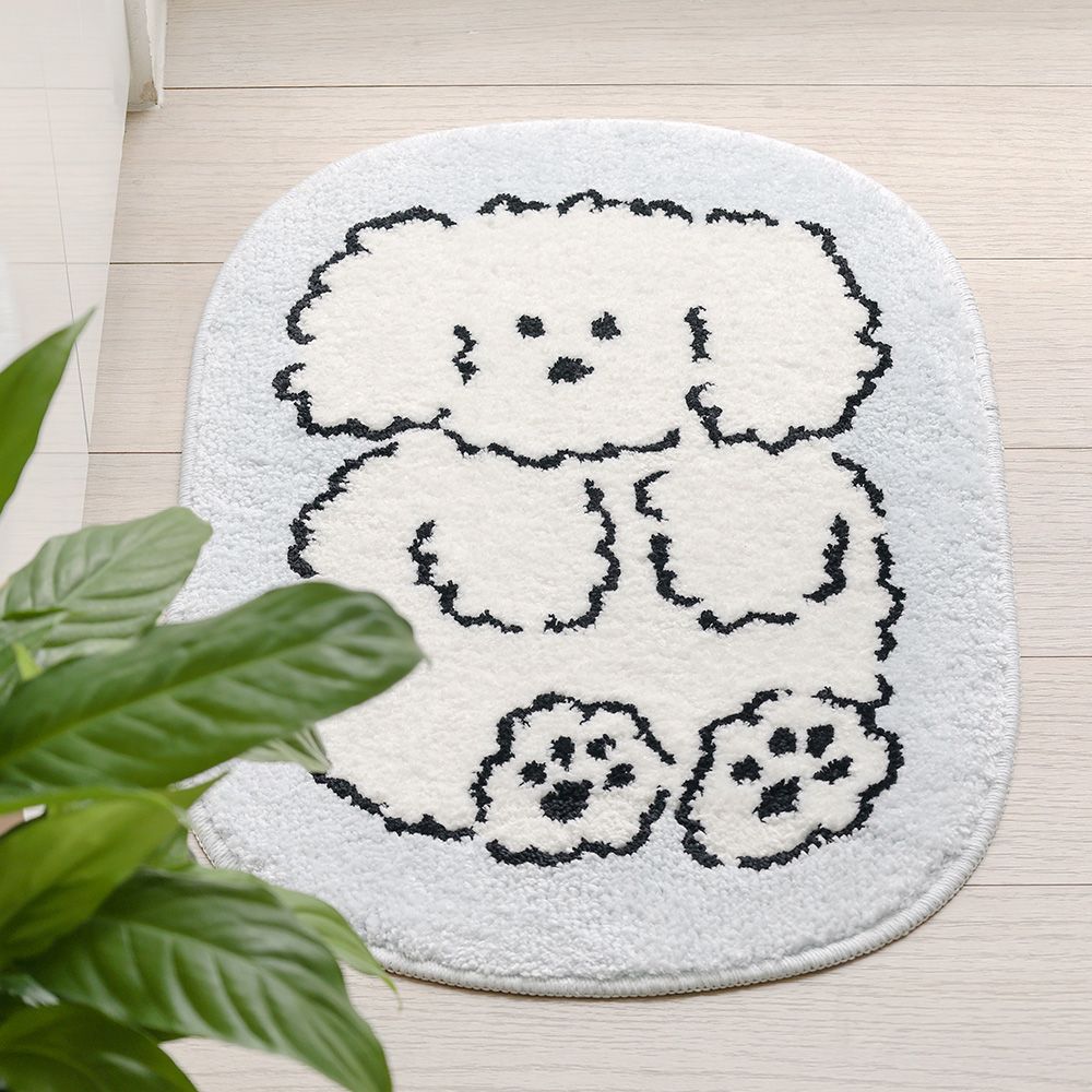 Cozy Cloudy shape Foot floor Mat- Fast Dry