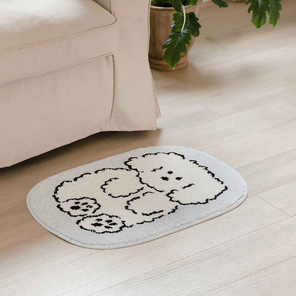 Cozy Cloudy shape Foot floor Mat- Fast Dry