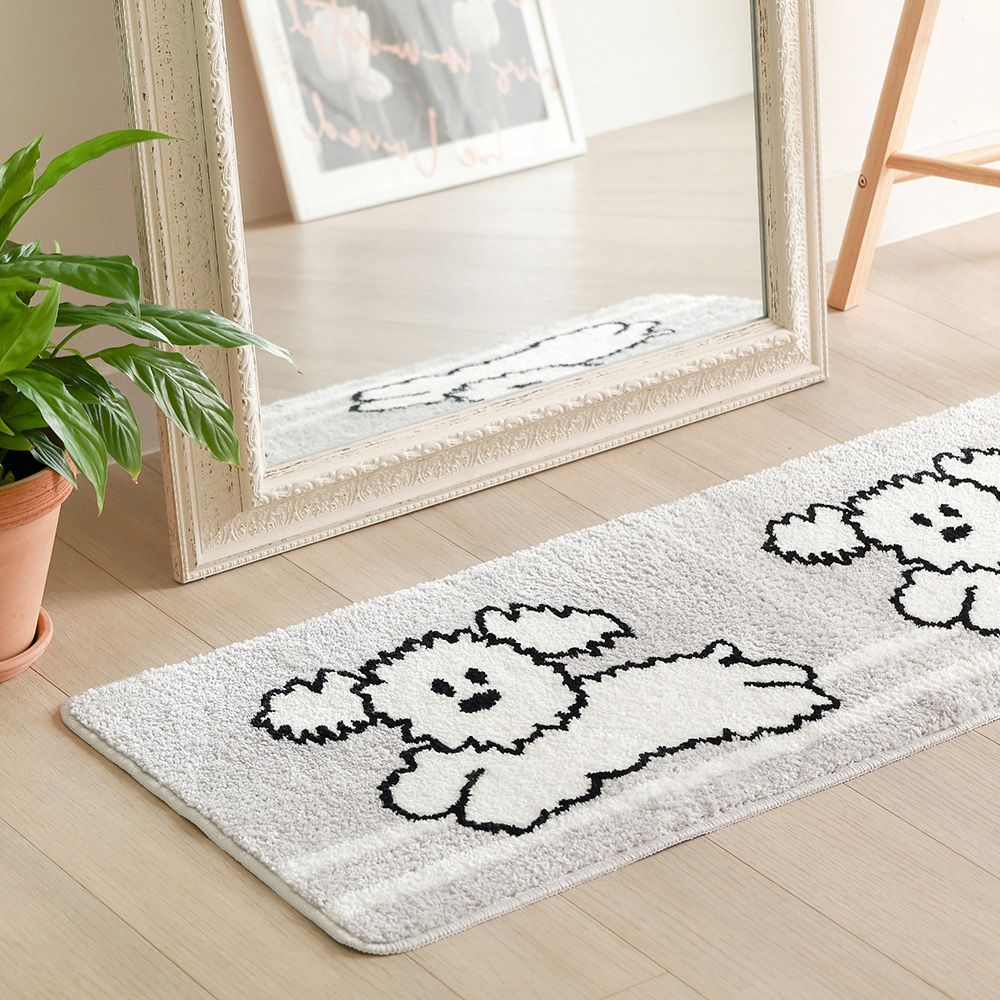 Lovely Doggy Long Design point Rug/Mat - Luckyplanetusa