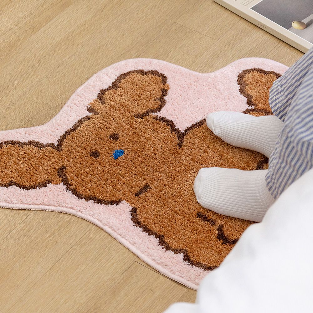 Cute Poodle Design Mat/ Room Rugs - Adopt Me!