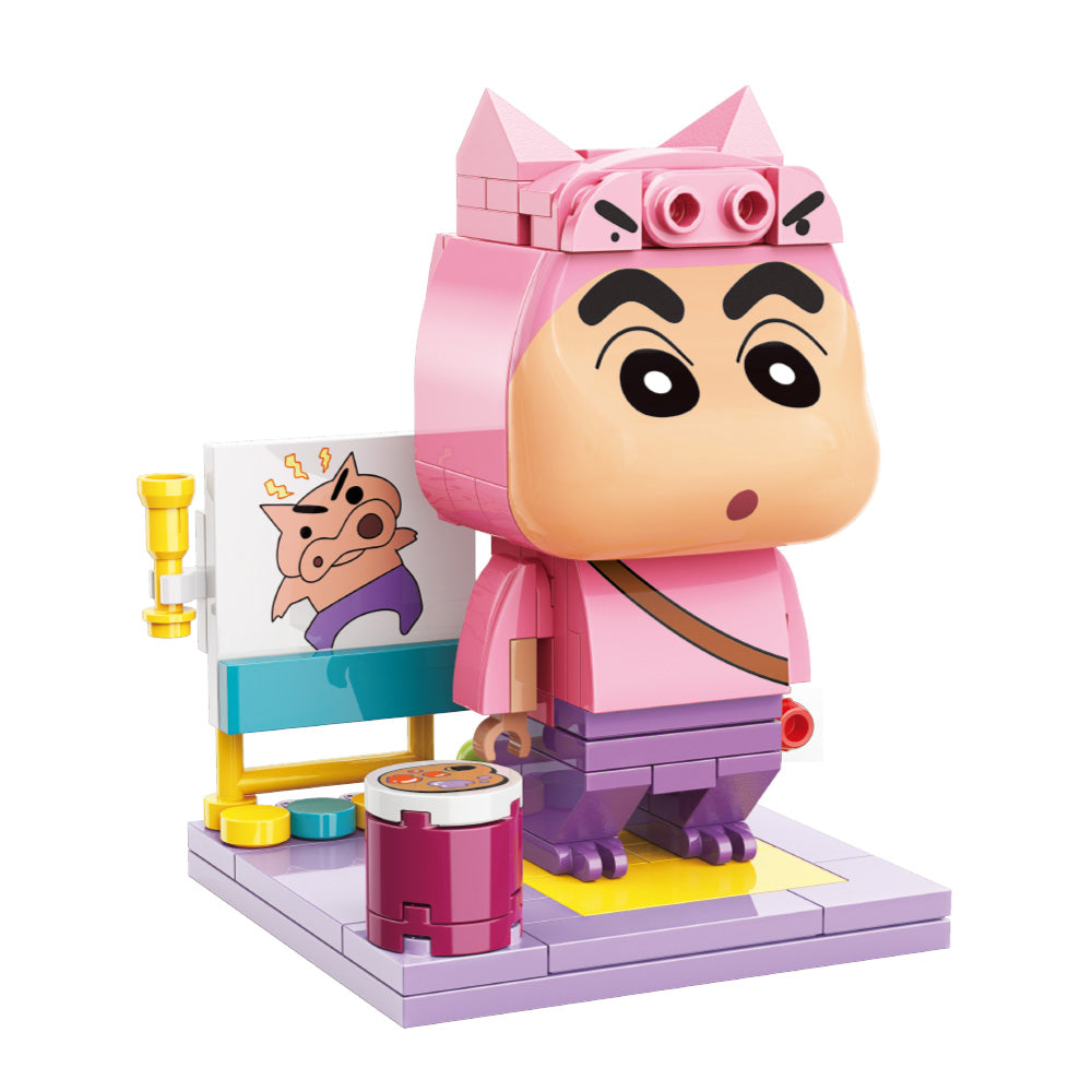Crayon Shinchan and Friends DIY stand Blocks - Luckyplanetusa