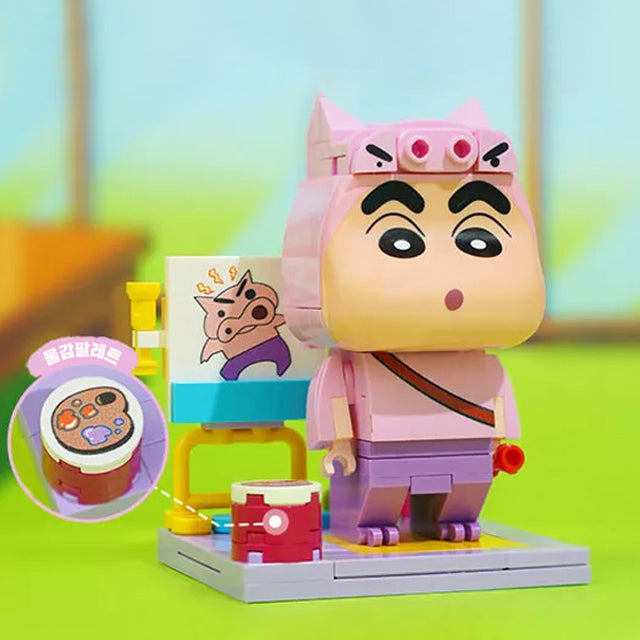 Crayon Shinchan and Friends DIY stand Blocks