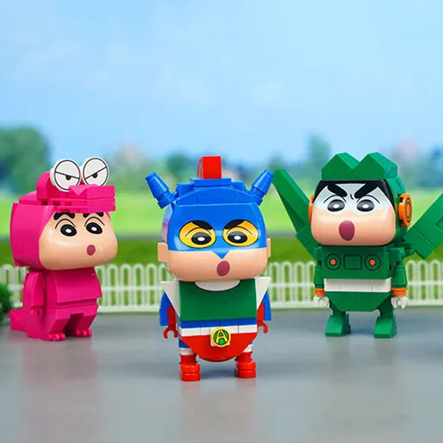 Crayon Shinchan and Friends DIY stand Blocks - Luckyplanetusa