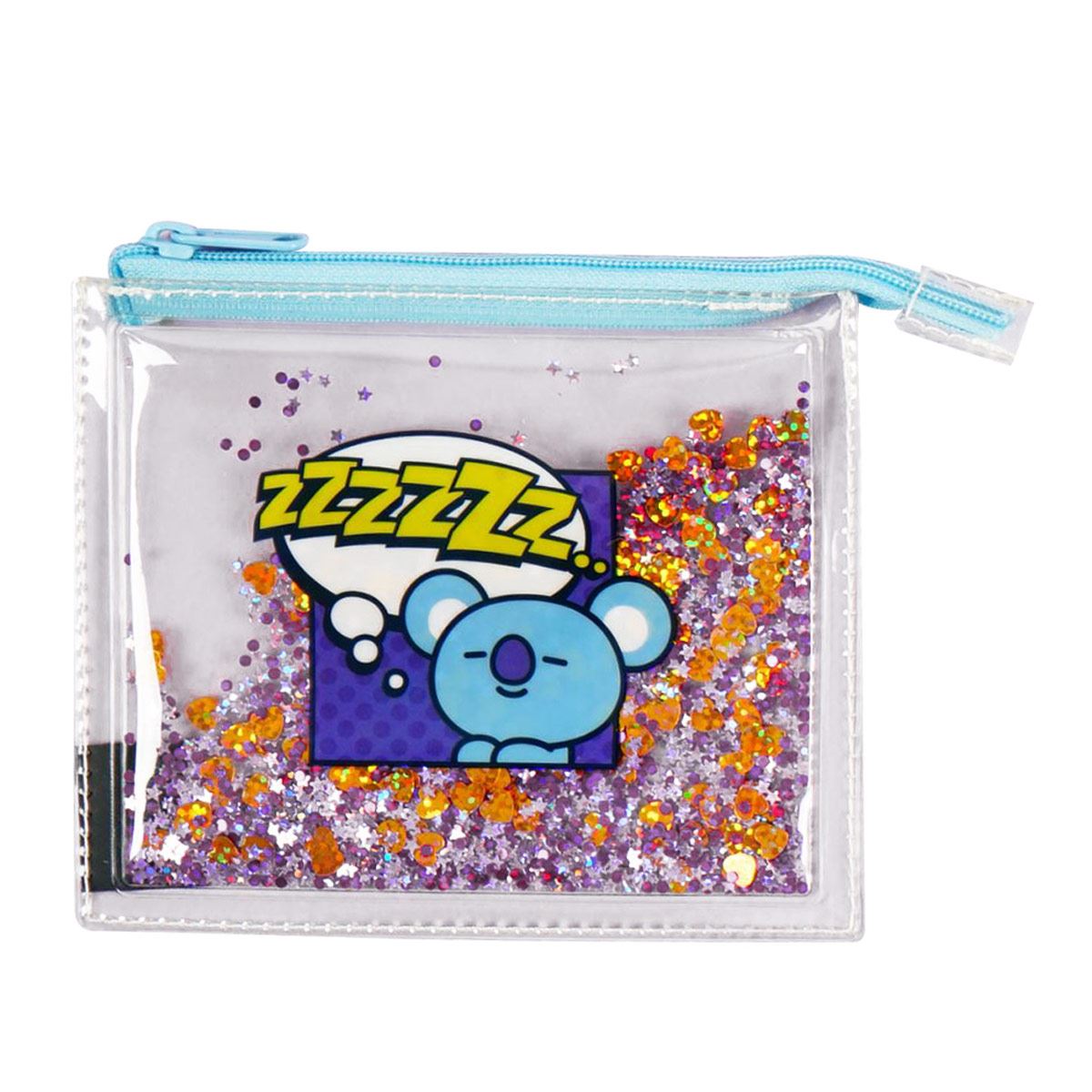BT21 Official Spangle mini pouch wallet