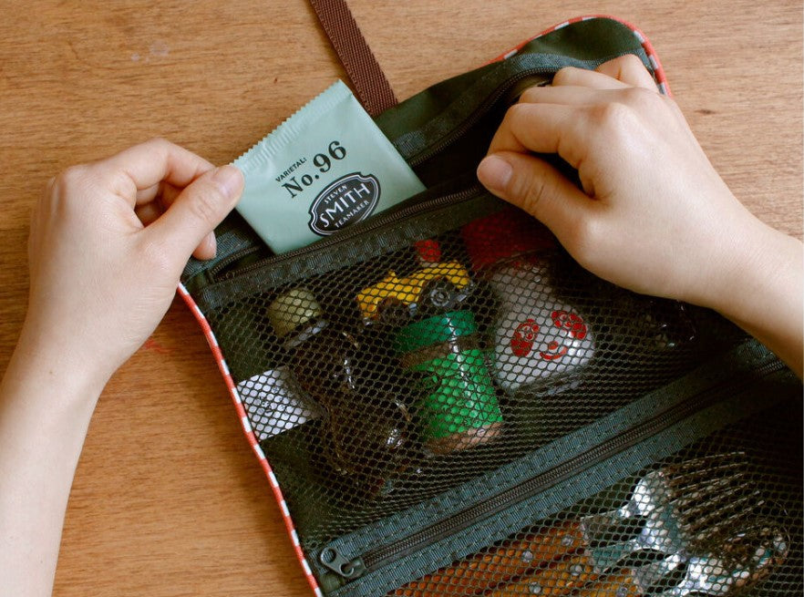 1537 Travel Packing Organizer Cotton Traveler Roll Pouch - Luckyplanetusa