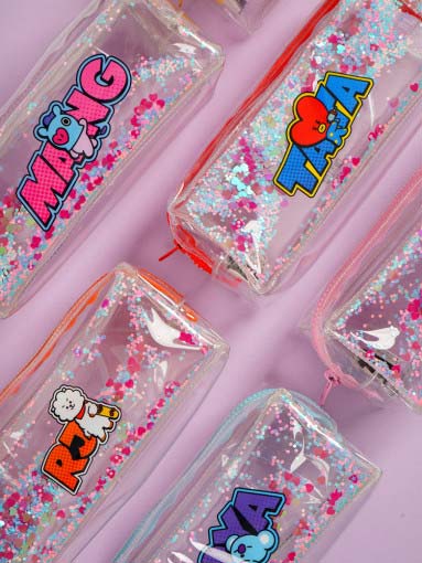 BT21 Fantastic spangle stick Pouch Pencil case