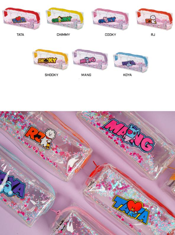 BT21 Fantastic spangle stick Pouch Pencil case