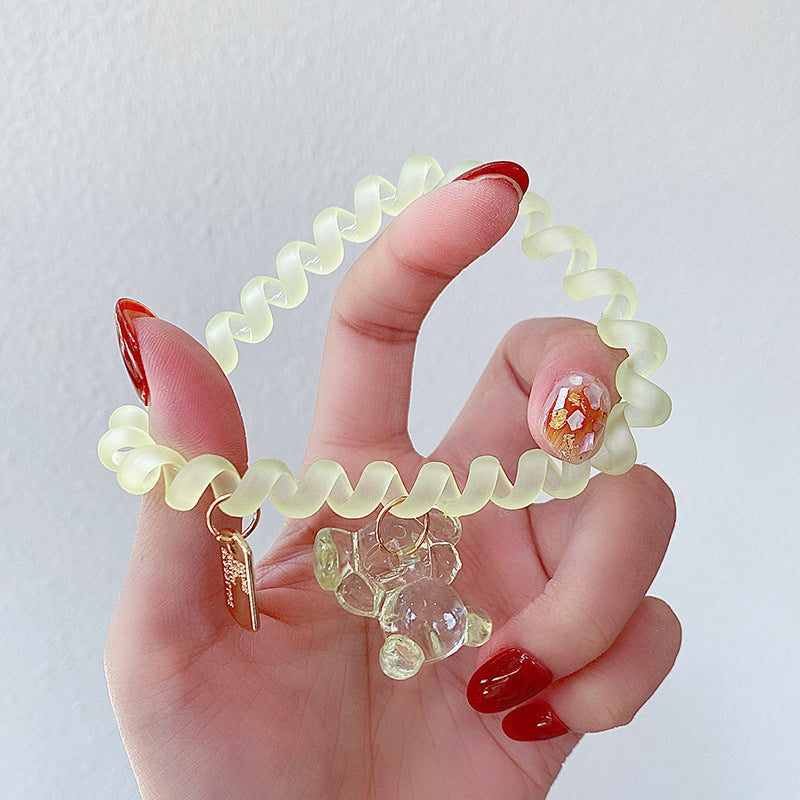 3D Bear Hair tie String Scrunches