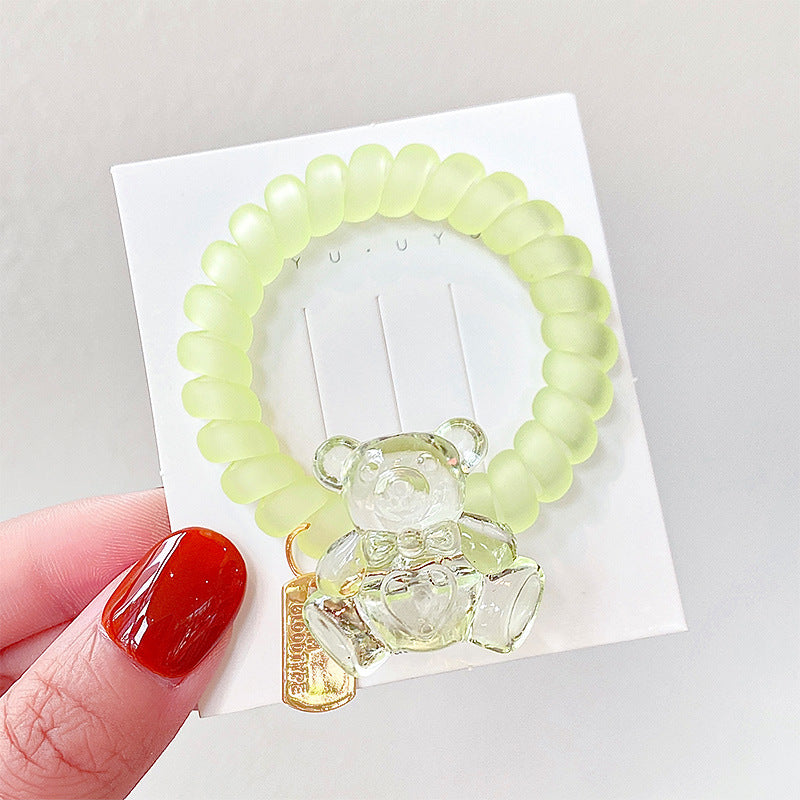 3D Bear Hair tie String Scrunches