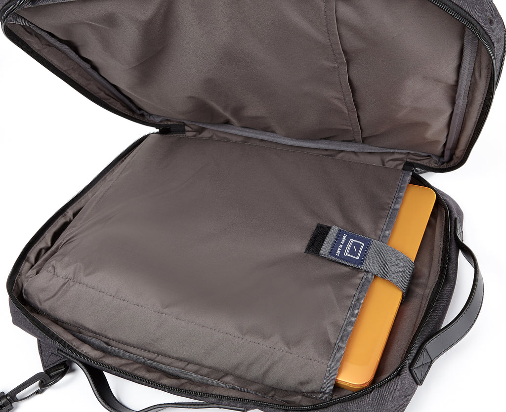 [Lucky Planet] Alpha Two Way Carry Handles Shoulder Bag Brefcase -Black - Luckyplanetusa