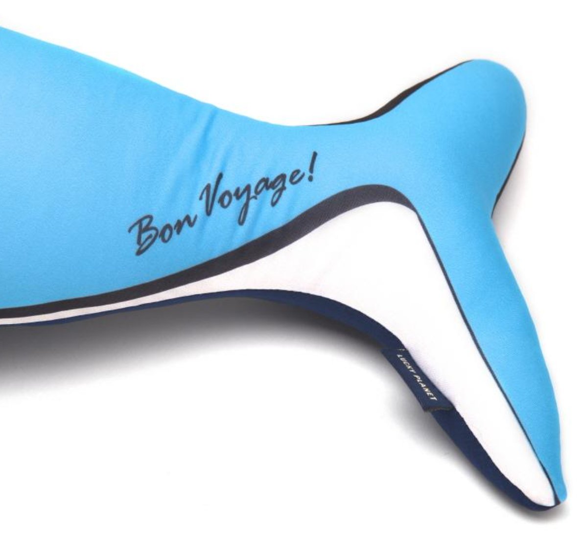[Lucky Planet] Bon Voyage 2 in1 Travel Head Rest Neck Pillow _Whale - Luckyplanetusa