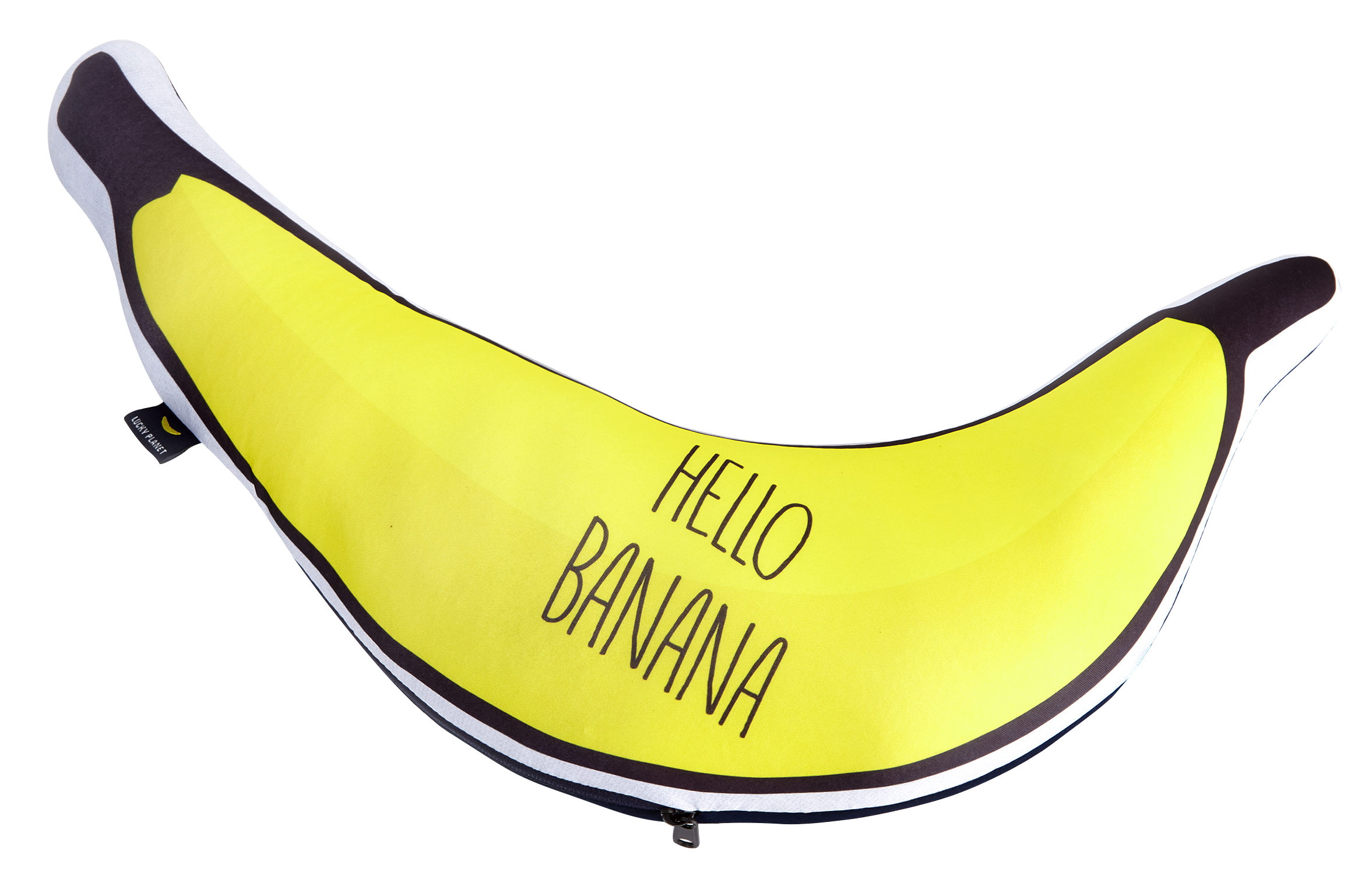 LUCKY PLANET 2 in 1 Travel Neck Pillow Cushion -BANANA Transform to Neck Cushion/Luggage Holding - Luckyplanetusa