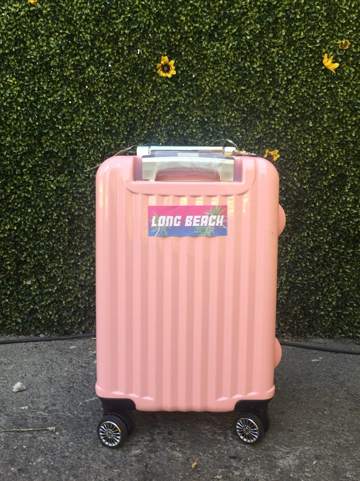 [Lucky Planet] Vintage Luggage Reform Stickers 3PCS- Los Angeles City - Luckyplanetusa