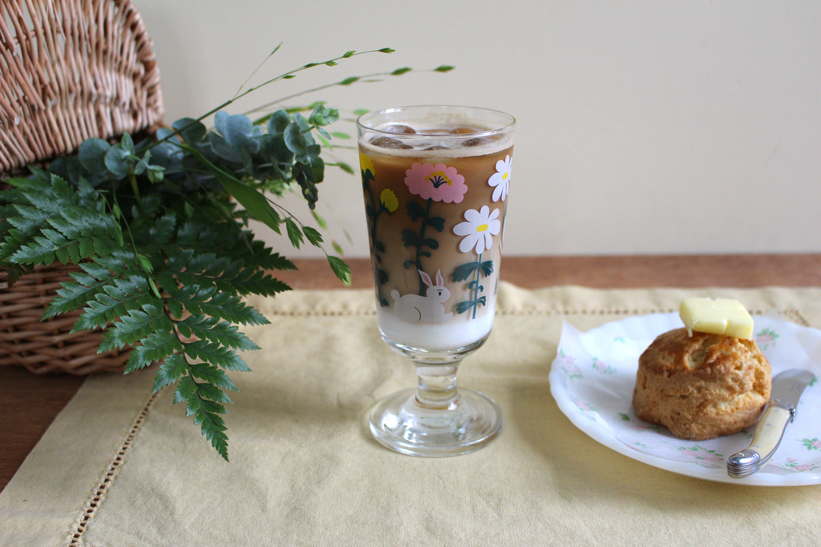 Vintage Glass cup Large - Luckyplanetusa