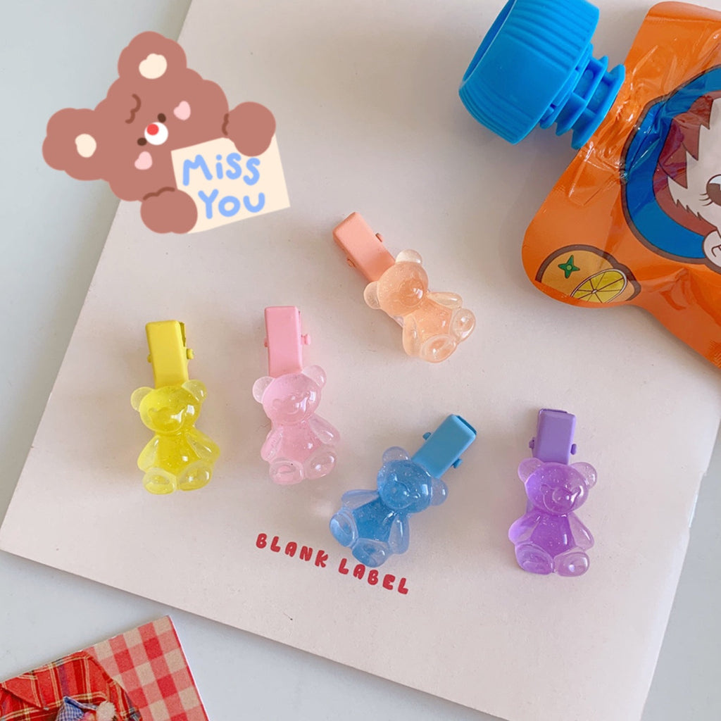Mini Gummy Bear Hair pins