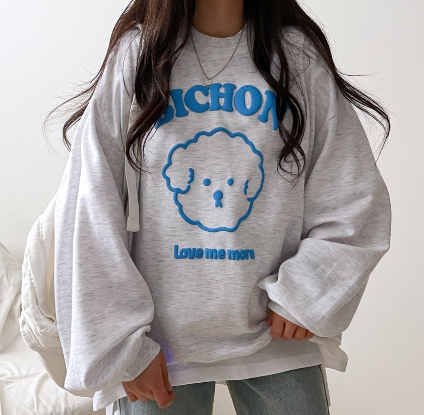 Cute Bichon Sweat T shirts