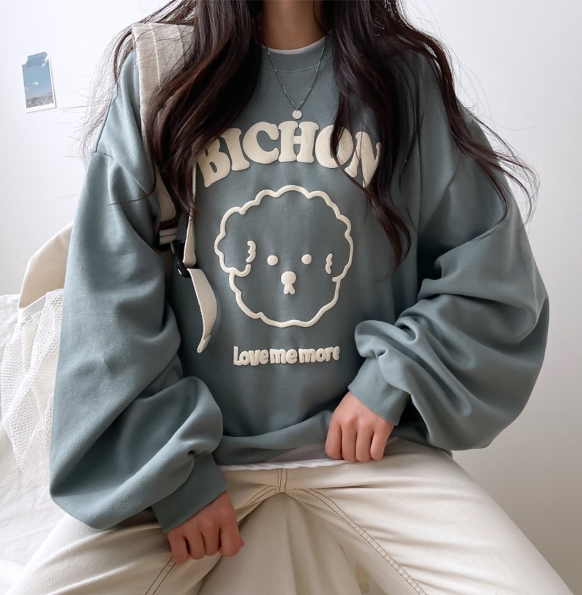 Cute Bichon Sweat T shirts